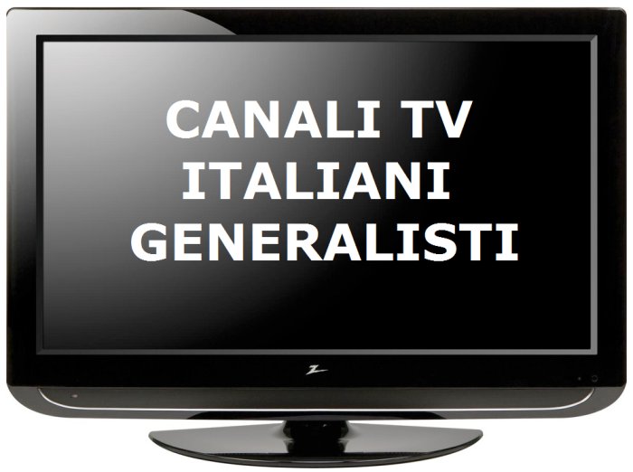 canali tv generalisti